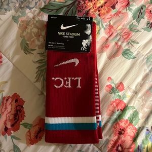 LFC (Liverpool Football Club) Nike Home Stadium Socks 20/21 * Large, Men 8-12,